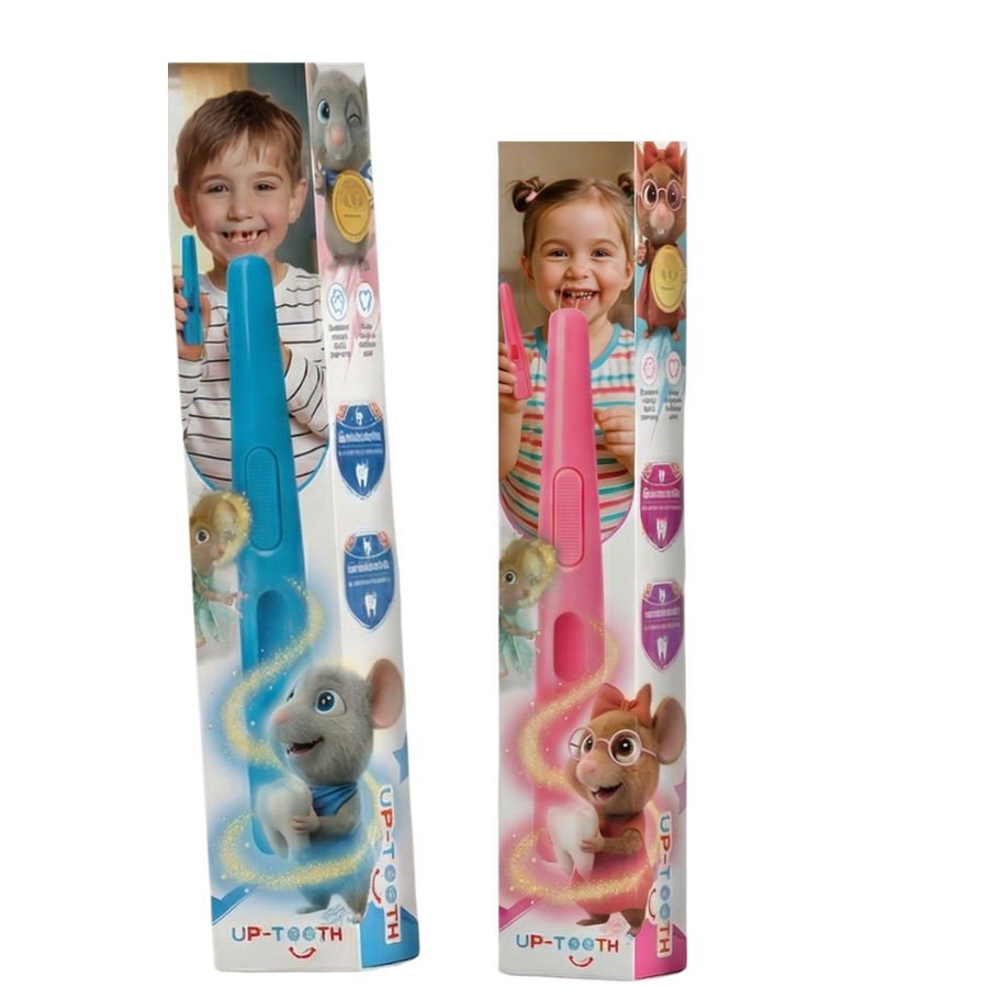 UP-TOOTH bleu et rose